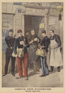 Huelga postal en París de French School